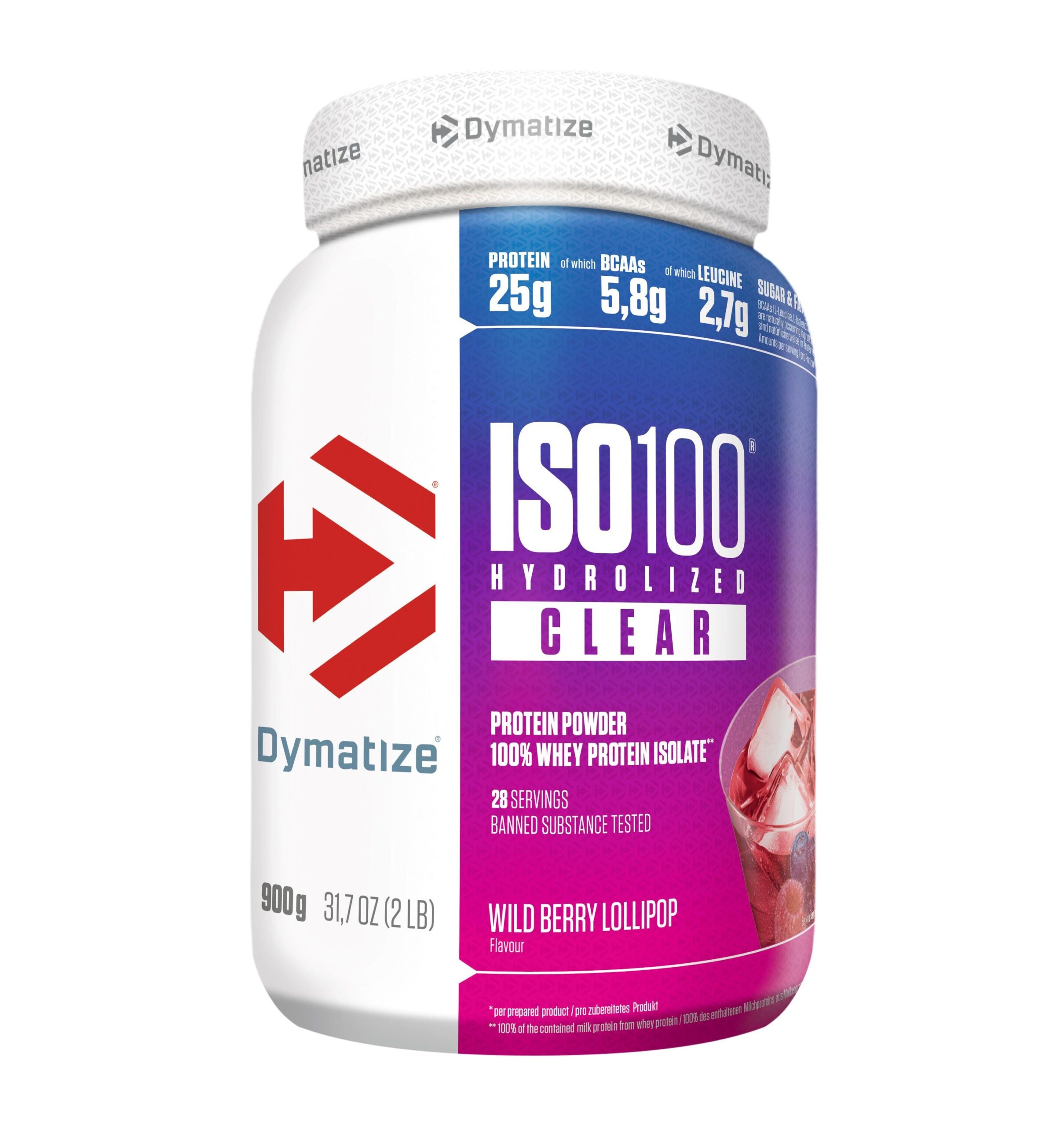 Dymatize ISO 100 Hydrolized Clear – Bild 2